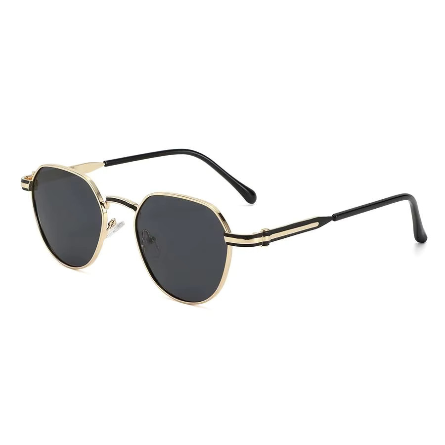 TWOOO Sonnenbrille Hexagonal, Unisex, Vollrand, Metall - Bild 6