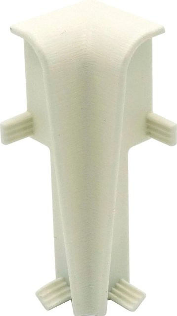 Döllken Profiles Innenecke Modern für Sockelleisten mit Clip System in Weiß - Bild 1
