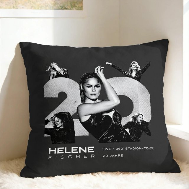 JMG Clothing Kissenbezug Helene Fischer 360° Stadiontour, B/B: 40 x 40 cm, Schwarz/Mehrfarbig - Bild 1