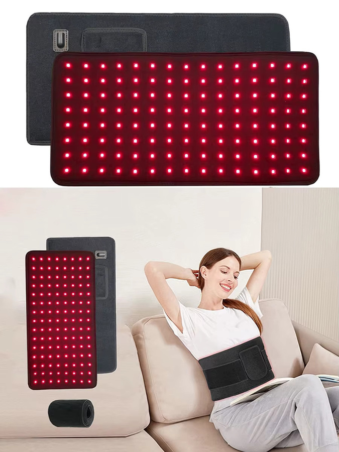 vilnason Lichttherapie-Gürtel Rot & Infrarot, 850nm & 660nm, Körper & Gesicht - Bild 7