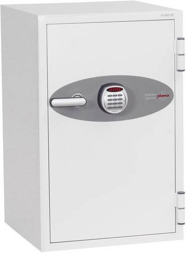Phoenix DS2502E-FVW Data Combi Feuerschutztresor in Weiß mit elektronischem Zahlenschloss und wasserabweisendem Schutz - Bild 1
