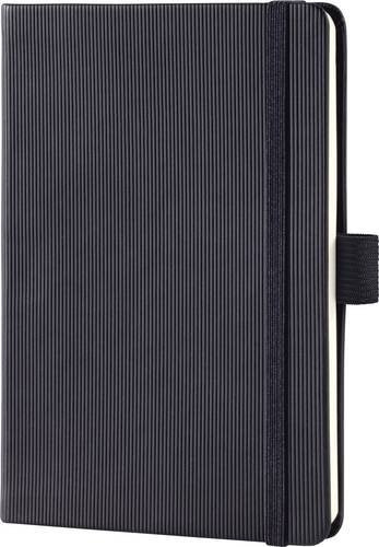 Sigel Conceptum Notizbuch DIN A6 kariert Schwarz Hardcover mit elastischem Verschluss und Lesezeichen - Bild 1