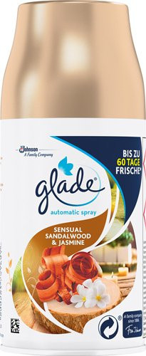 Glade Automatic Spray Nachfüllung Sensual Sandalwood & Jasmine, 269 ml, Gold - Bild 1
