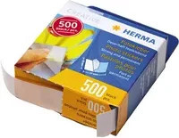 HERMA Fotokleber Dots Pads für Bastelarbeiten in Transparent und Weiß - Bild 1