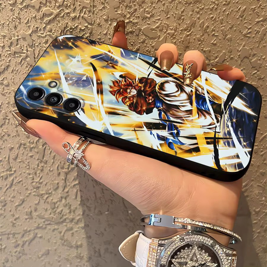 Handyhülle Dragon Ball Goku für Samsung Galaxy A-Serie in Schwarz und Multicolour - Bild 6
