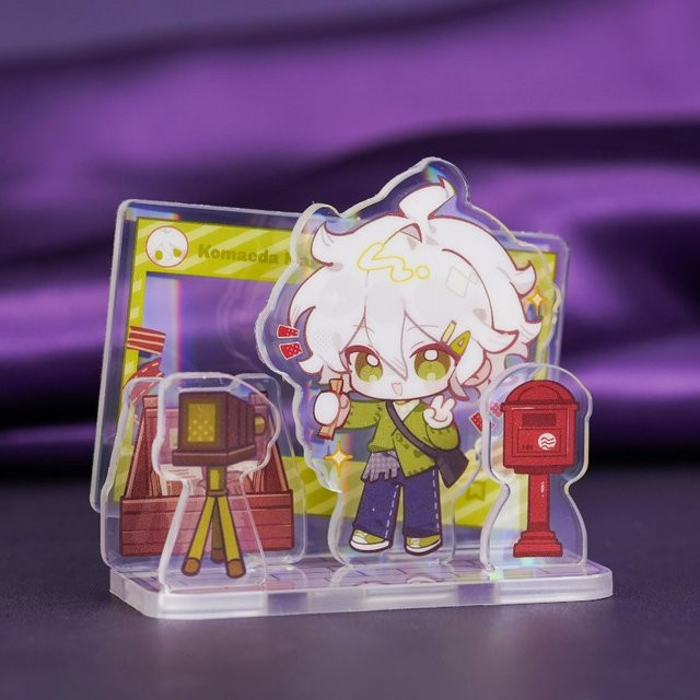 Bandai Danganronpa Nagito Komaeda Chibi Acryl-Ständer, Einzelfigur - Bild 1
