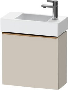 Duravit Waschtischunterschrank D-Neo Beige Wandhängend mit 1 Tür B/T/H: 48,4 x 22,2 x 44 cm - Bild 1