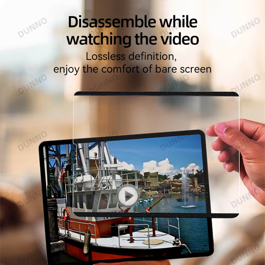 Magnetische Schutzfolie für Apple iPad Pro, Air und Mini Generationen in Transparent - Bild 3