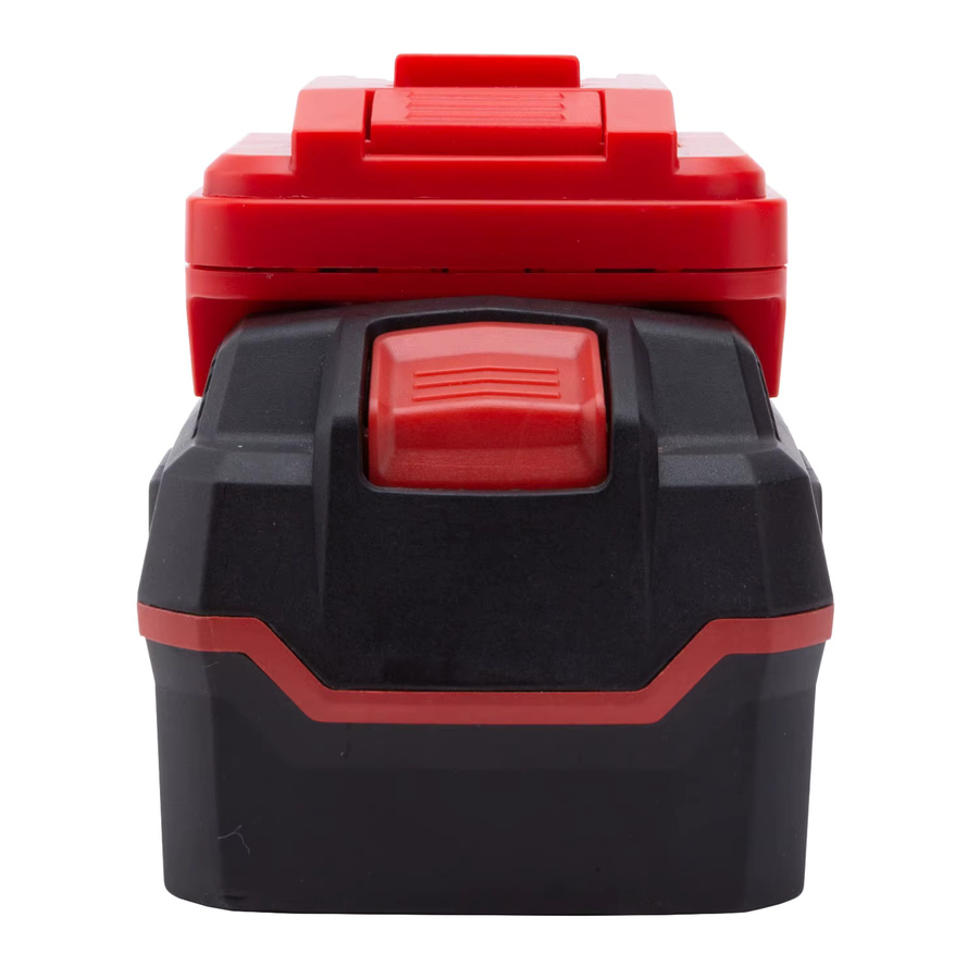 Adapter für Einhell Power X-Change und Ozito 18V Li-Ion Akkus auf Lidl Parkside X20V Li-Ion Akku in Rot - Bild 5