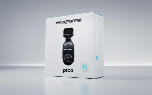 Nextbase PIQO 1k Dashcam in Schwarz mit Full HD, Wi-Fi und Bluetooth - Bild 1