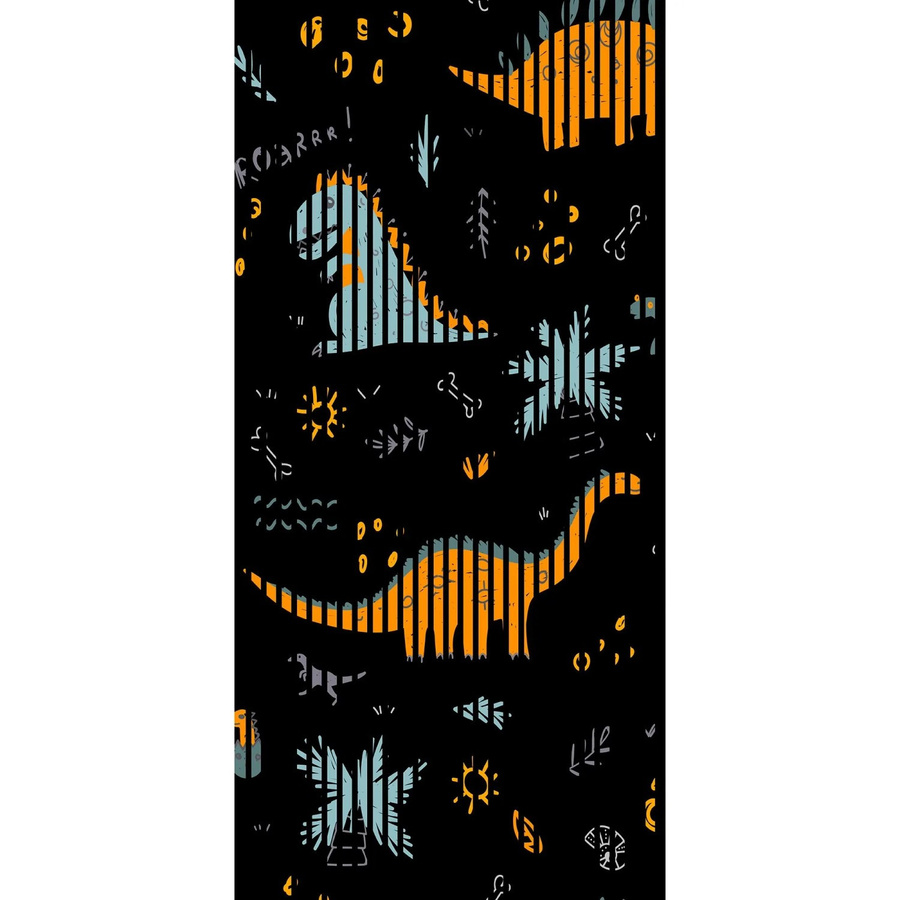 FN Acustico Akustikplatte Dinos 2 aus PET und MDF in Bunt, H x B x T: 2.400 x 1.133 x 19 mm - Bild 2