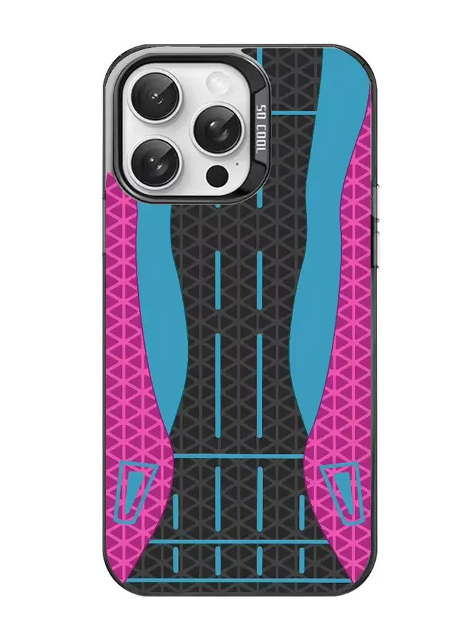 CS2 CSGO Skin Handyhülle für iPhone 11 bis 17 Pro Max, Matte Laser Metallic Aurora Design, mehrfarbig - Bild 5