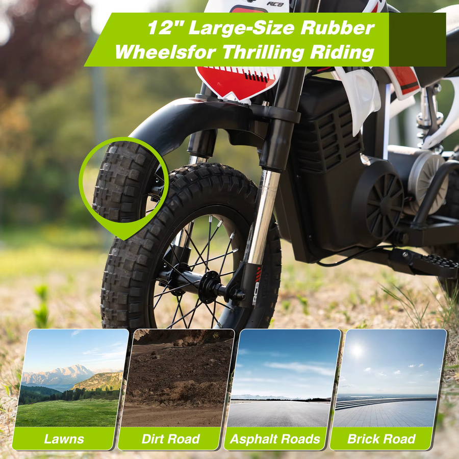RCB R9X PRO Kinder-Elektromotorrad, ab 6 Jahren - Bild 5