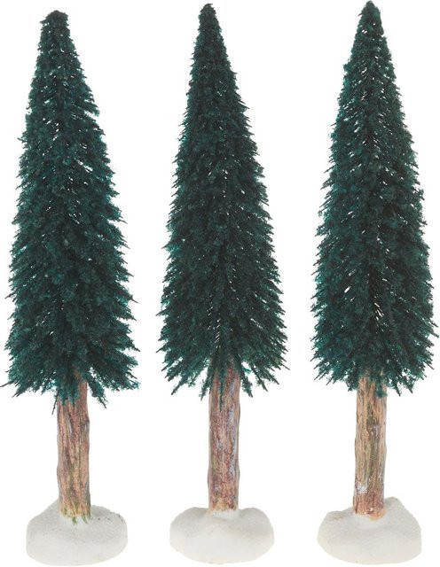 VBS Miniatur Tanne Abies Set aus Polyresin in Grün, 3 Stück - Bild 1