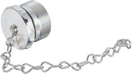 HARTING Schutzkappe 09156009103 aus Messing in Silber - Bild 1