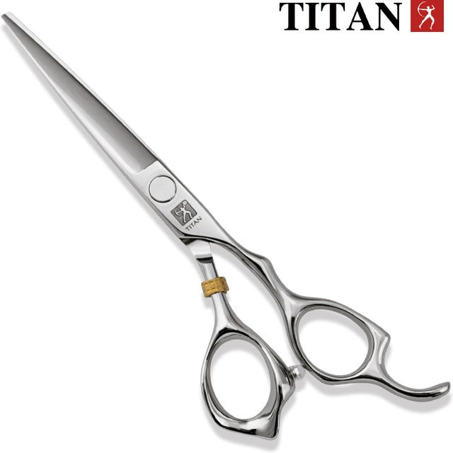 TITAN Haarschere Professionelle Schneideschere, 7 Zoll, Edelstahl - Bild 1