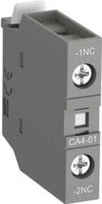 ABB Stotz S&J Hilfsschalterblock CA4-01 in Grau - Bild 1