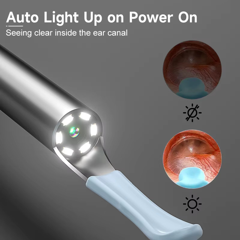 Mini Otoskop Kamera WIFI Drahtlose Endoskop Visuelle Ohr Wachs Reinigung, Unisex - Bild 4