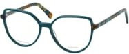 Comma 70196 Korrektionsbrille, Vollrand, quadratisch, blau, Kunststoff, Damen - Bild 1