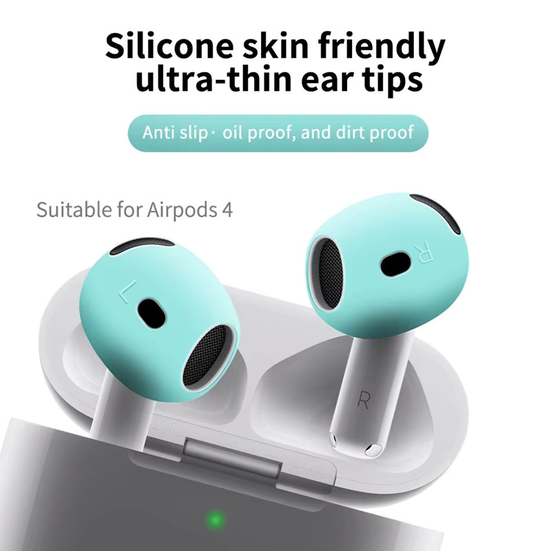 Transparente Anti-Rutsch Ohrbügel für Apple AirPods 4 ANC als Kopfhörerzubehör - Bild 2