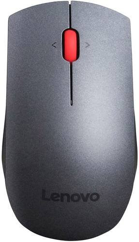 Lenovo Professional Wireless Laser Maus Grau Rot mit 1600 dpi und USB-Anschluss - Bild 1