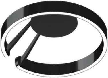 Occhio Mito aura LED Wand- und Deckenleuchte in Schwarz matt mit Black Phantom Kopf und dimmbarer Lichtfarbe von 2700K bis 4000K - Bild 1