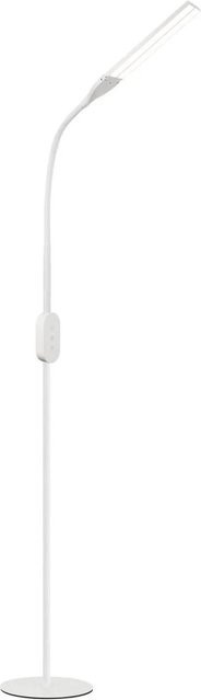 NETTLIFE Moderne LED-Stehlampe in Weiß, Dimmbare Touch-Stehlampe aus Aluminium mit Timer und Speicherfunktion, Höhe: 158 cm - Bild 1