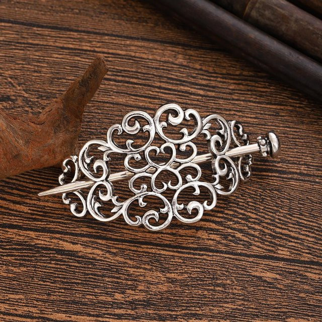 YULIN Haarspange Silber, Filigran, Damen - Bild 1