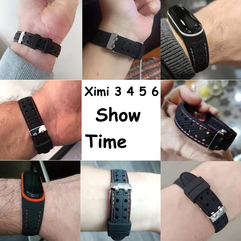 Xiaomi Smartwatch Armband, Silikon, Schwarz, Unisex - Bild 4