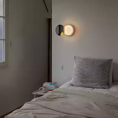 DCW Éditions Poudrier LED Wandleuchte in Silber mit Up-and-Down-Lichtfunktion - Bild 1