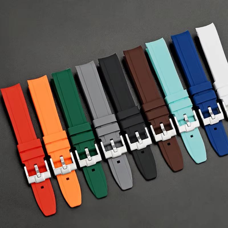 Tissot Uhrenarmband Silikon, Schmetterlingsschnalle, Unisex - Bild 2
