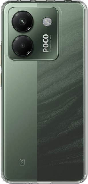 Just in Case Soft Design Xiaomi Poco M7 Pro Handyhülle Transparent - Bild 1