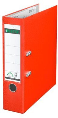 LEITZ Ordner 1010 DIN A4 mit einer Rückenbreite von 80 mm in Rot - Bild 1