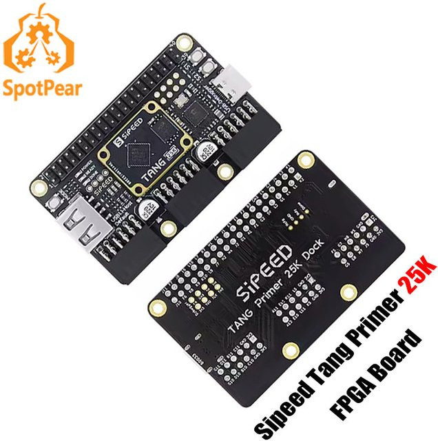 Sipeed Tang Primer 25K GW5A RISC-V FPGA Entwicklungsboard mit SDRAM in Schwarz - Bild 1