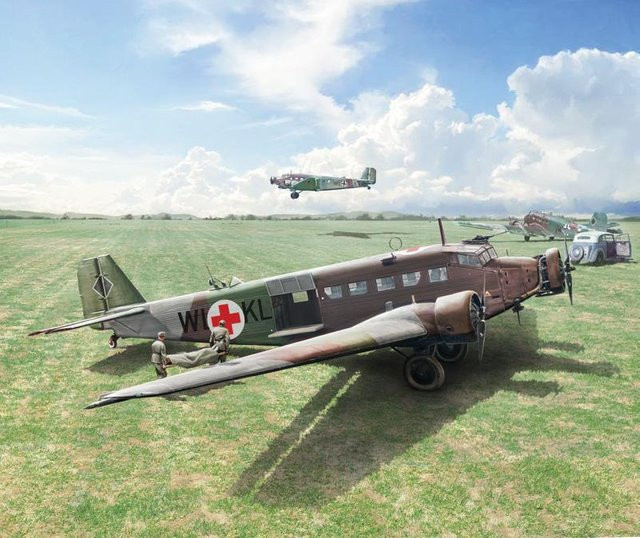 Italeri Junkers Ju-52/3m, Modellfahrzeug, 1:72 - Bild 1