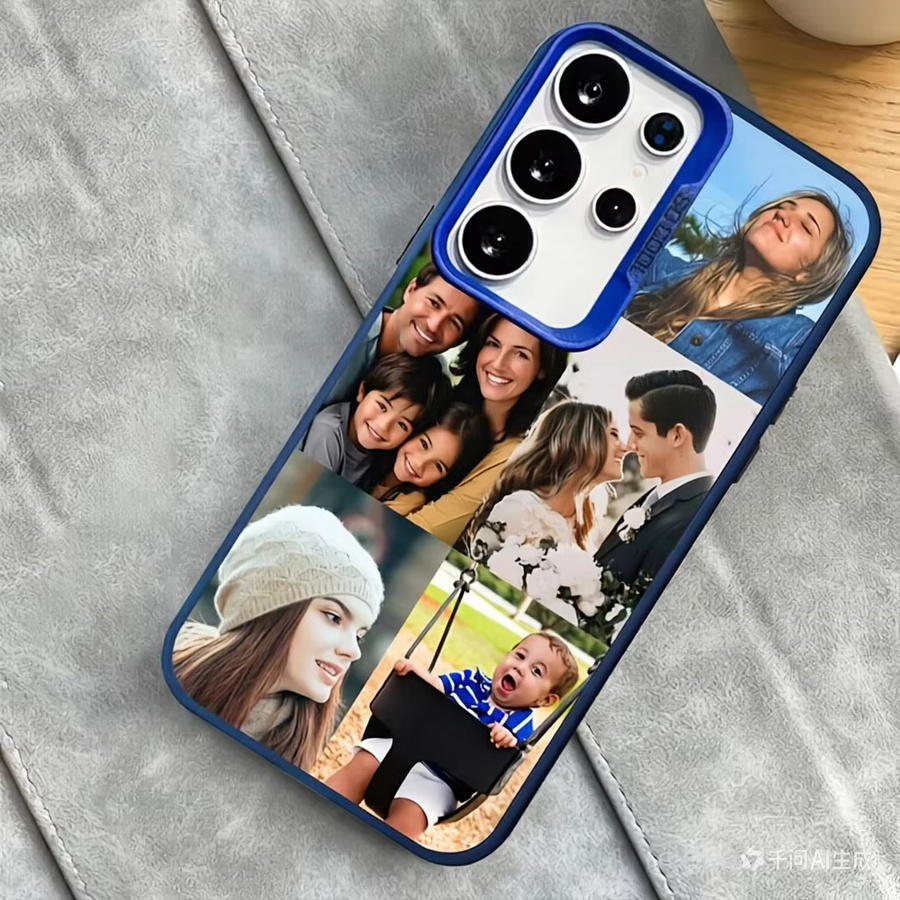 Stoßfeste DIY Foto IMD Handyhülle für Samsung Galaxy S26 S25 S24 S23 S22 S21 S10 FE Plus Ultra Note 20 Ultra Note9 in Lila - Bild 3