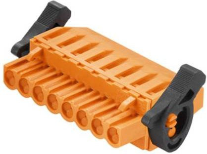 Weidmüller Buchsengehäuse-Kabel BL/SL in Orange, Polzahl 7, Rastermaß: 5.08 mm, 36 Stück - Bild 1