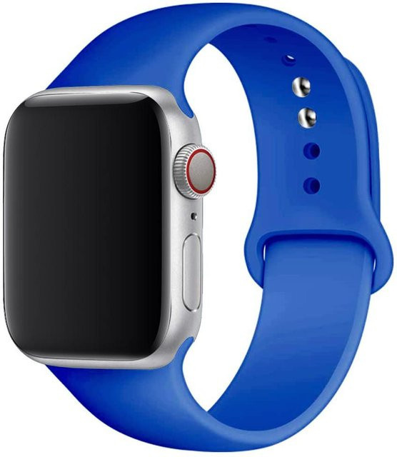 MY-CASE Uhrenarmband Silikon, blau, Unisex - Bild 1