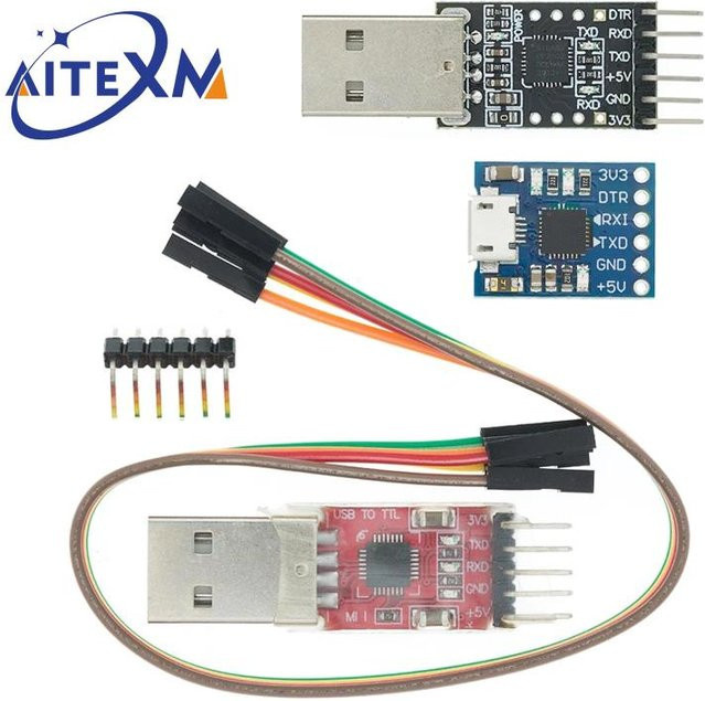 CP2102 USB 2.0 zu UART TTL 5PIN Serieller Konverter mit Micro USB für Arduino und AITEXM ROBOT - Bild 1