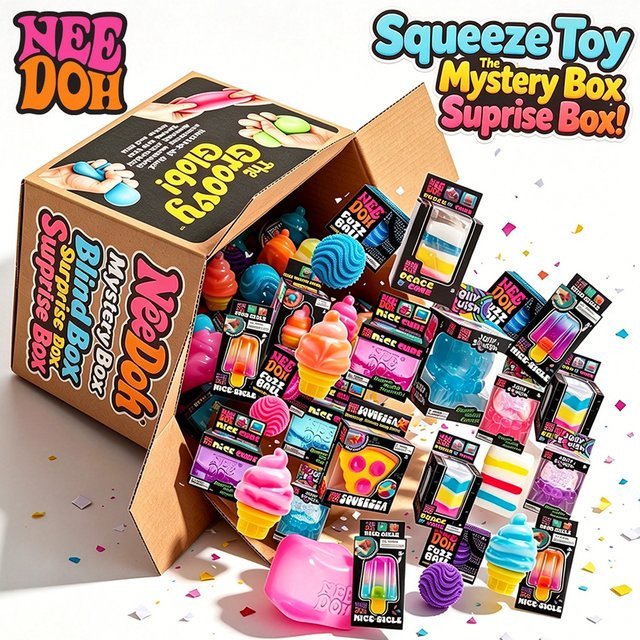 NEEDOH Squishy Blind Box, Quetschspielzeug, Mystery Box - Bild 1