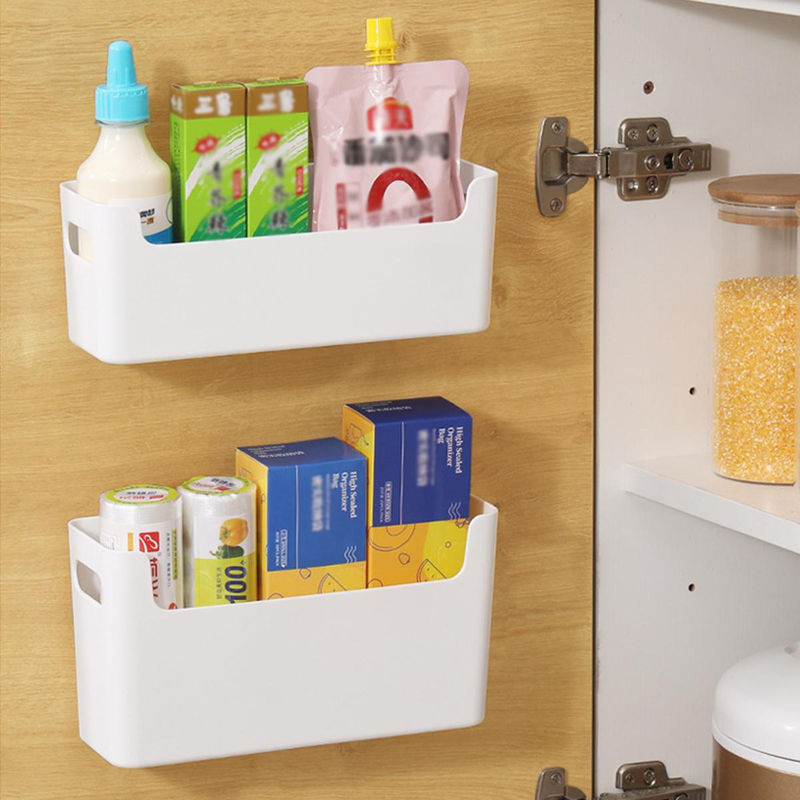NATAWA Aufbewahrungsbox zur Wandmontage für die Küche in Weiß - Bild 2