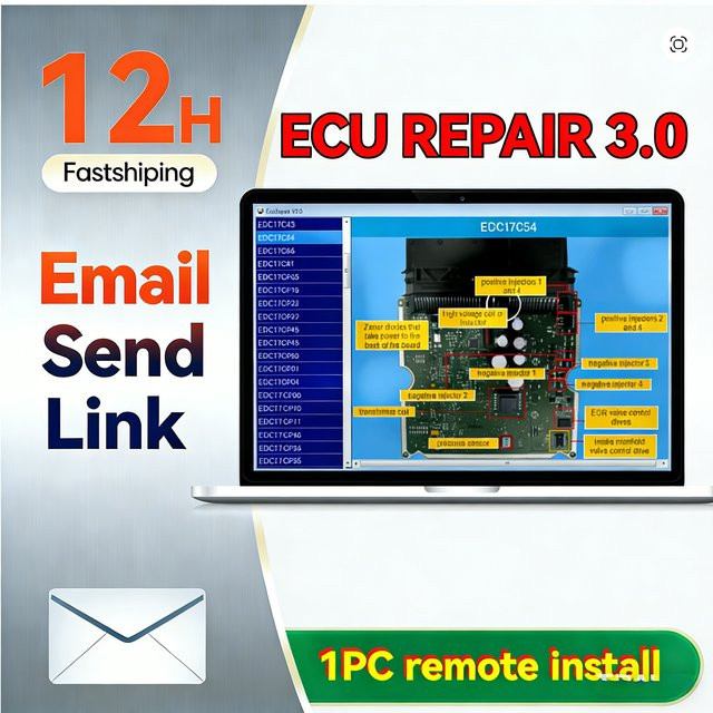 EcuRepair Version 3.0 PK EcusDataSheet 2.0 mit PCB-Schemata und elektronischen Komponenten für Auto-ECUs in Multicolour - Bild 1