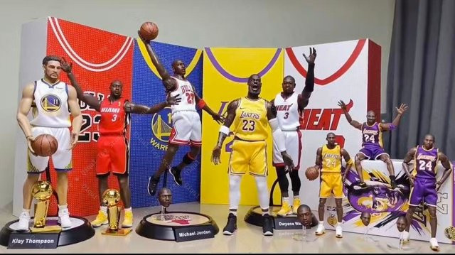 Bandai James Wade Thompson 1/6 Soldat, 12-Zoll Basketball-Modellspielzeug-Ornament, Einzelfigur - Bild 1