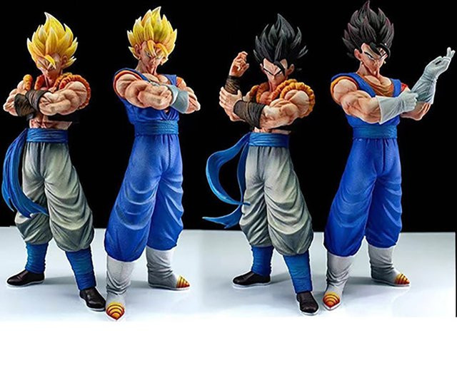 Bandai Dragon Ball Anime Action Figure Vegetto Super Saiyan Gogeta PVC Statue Multicolor Desktop Ornament Collection Model Toy - Bild 1