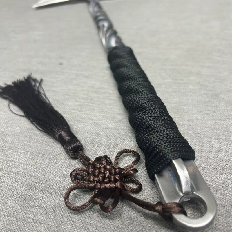 Longquan Multifunktionaler Twisting Hammer aus Chromstahl für Outdoor und Camping, Silber - Bild 3