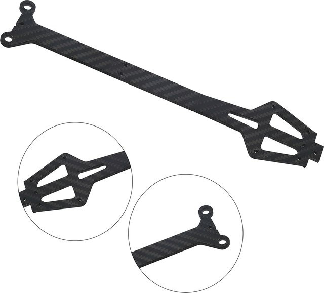 MJX Hyper Go Carbon Fiber Second Floor Board Plate Upgrade-Teile, Maßstab 1:10, Zubehör - Bild 1