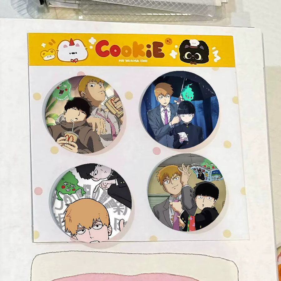 Kayou Anstecknadel, Blech, Bunt, M-Mob Psycho 100 - Bild 2