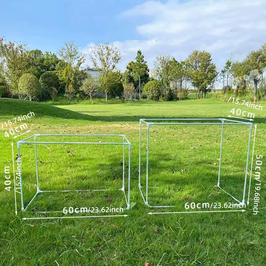 Mini-Gewächshaus für drinnen und draußen mit transparenter PE-Abdeckung als isolierter Pflanzenschutz und Frostschutz, B/T/H: 60 x 40 x 40 cm - Bild 2