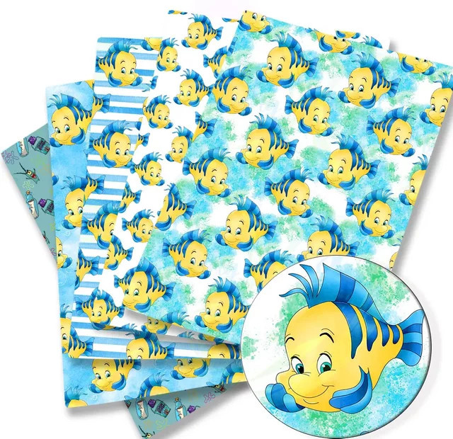 Disney Cartoon Patchwork Stoff für Kinder Heimtextilien, Mehrfarbig, B: 140 cm, H: 50 cm - Bild 1