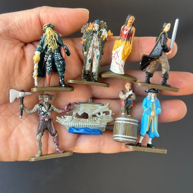 Jackses Piraten-Miniaturfiguren, Piraten, Zubehör, Bunt / Mehrfarbig - Bild 1